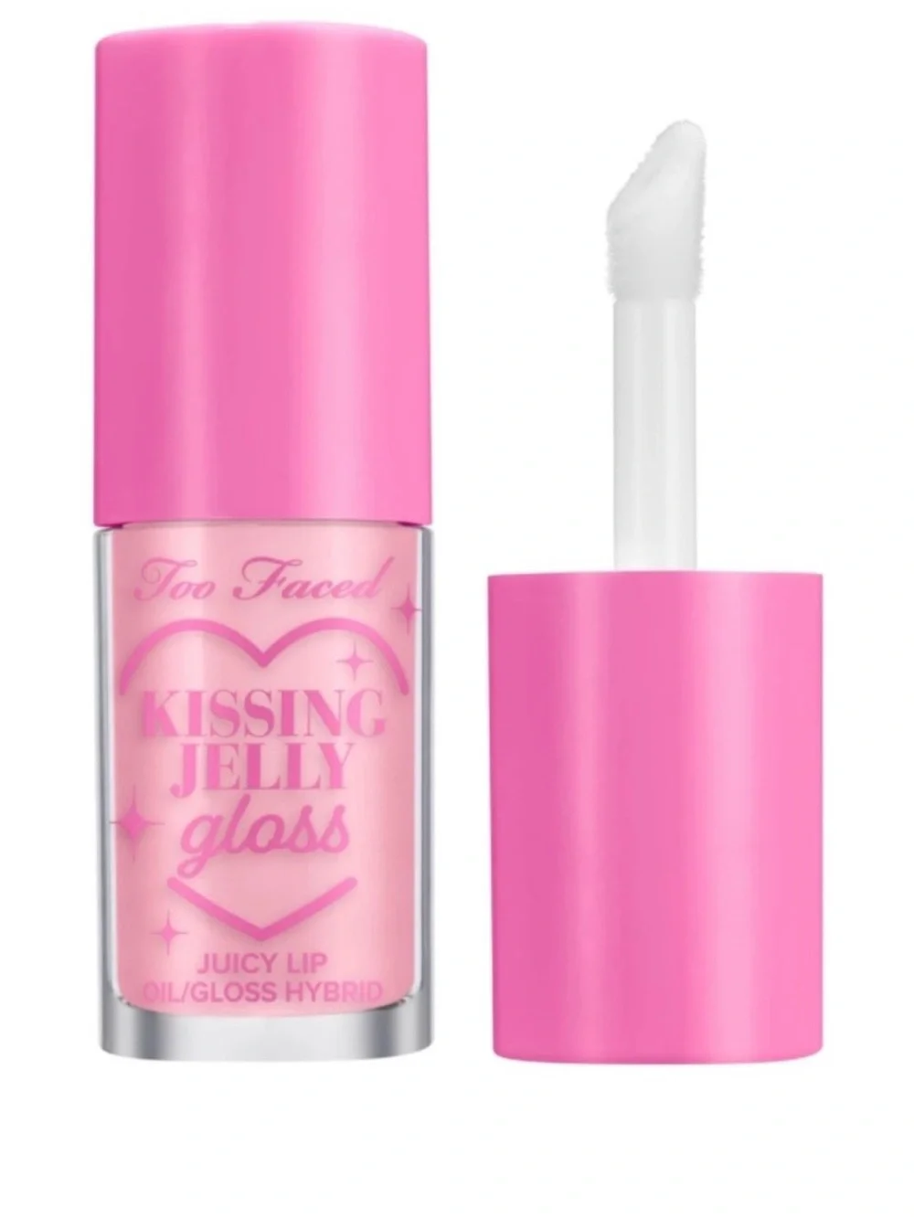 Too Faced Kissing Jelly Gloss Pink Sherbet Juicy Lip Oil/Gloss Limited Edition